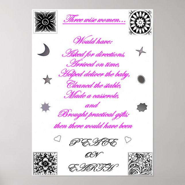 Affiche trois femmes sages (Devant)