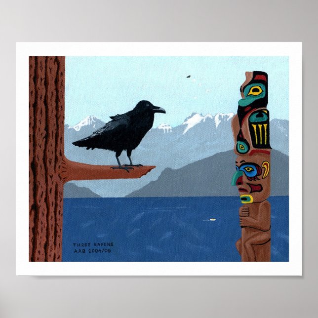 Affiche Trois ravens (Devant)