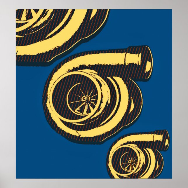 Affiche Trois Turbos (Devant)