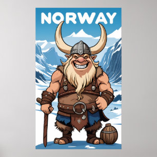 Affiche Troll norvégien