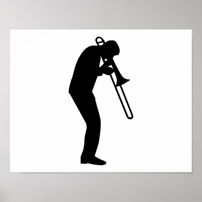 Affiche Trombone Player (Devant)