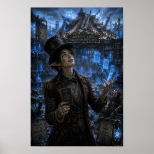 Affiche Tromperie / Artiste de Cirque / Grande Tente de Ci