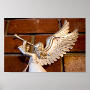 Affiche Trompette en argent I