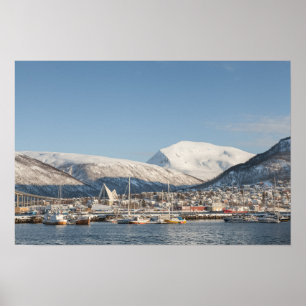 Affiche Tromso Norvège