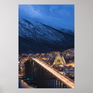 Affiche Tromso Norvège