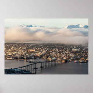 Affiche Tromso Norvège