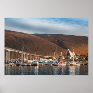 Affiche Tromso Norvège du Nord