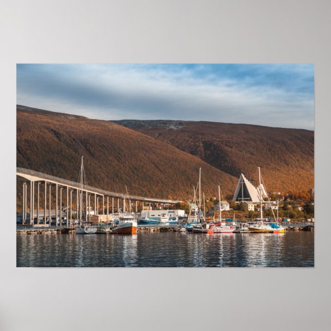 Affiche Tromso Norvège du Nord (Devant)