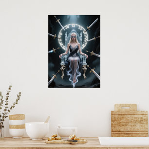 Affiche Trône de Runes - Voyant aveugle de l'affiche vide
