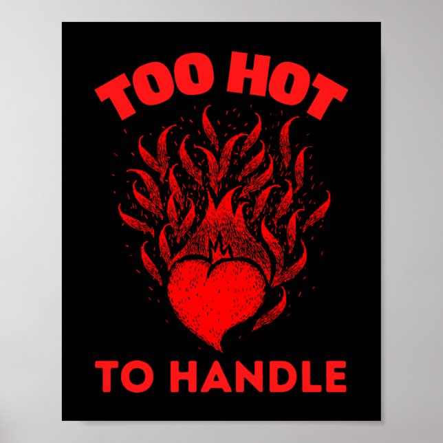 AFFICHE TROP CHAUD À GÉRER (Devant)
