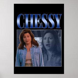 Affiche Trop de parents de chessy 90s Inspiré Homage Vinta