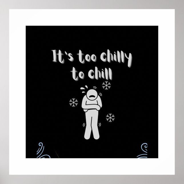 Affiche Trop froid (Devant)
