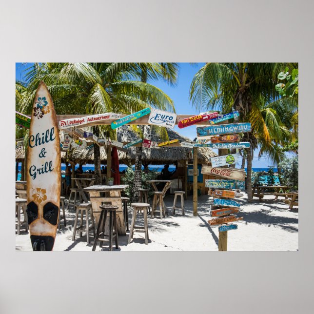 Affiche Tropical Beach Resort (Devant)