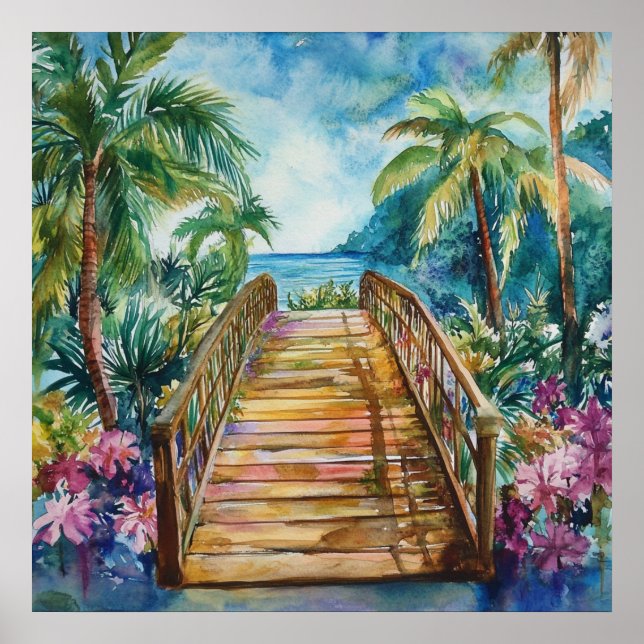 Affiche Tropical Bridge (Devant)