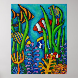 Affiche Tropical Gems by Lisa Lorenz