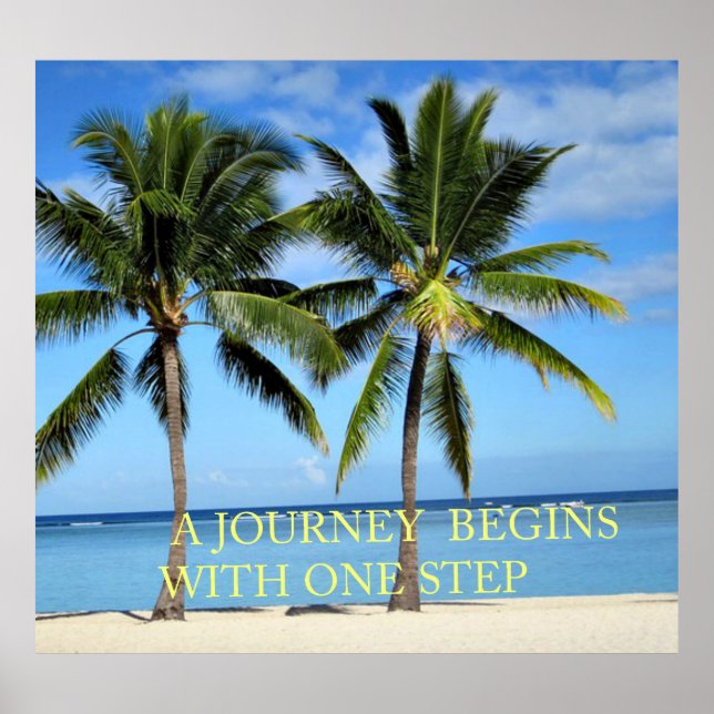 Affiche Tropical Island Journey Inspire (Devant)