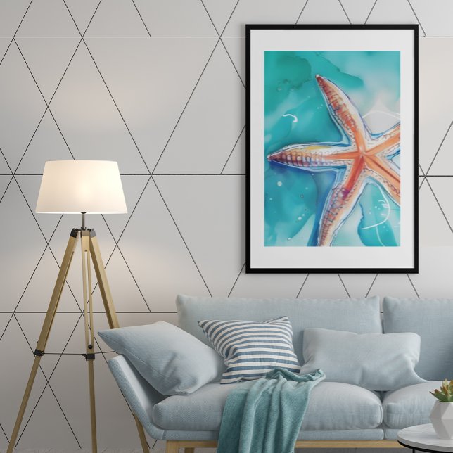 Affiche Tropical Starfish (Créateur téléchargé)