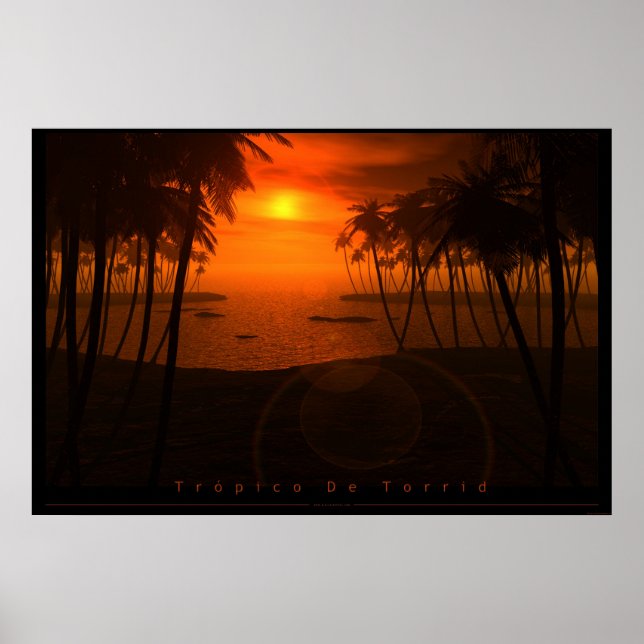 Affiche Trópico De Torrid (Devant)
