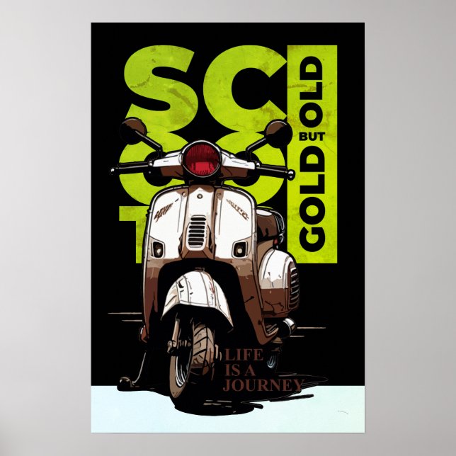 Affiche Trottinette (Devant)