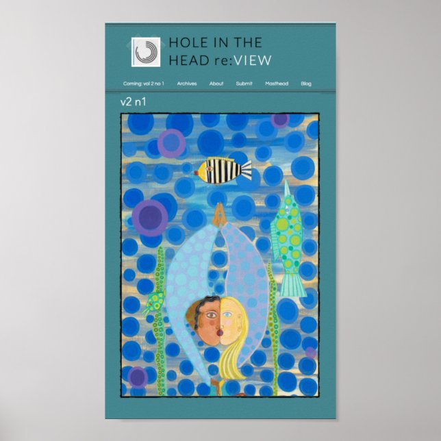 Affiche Trou dans la couverture de l'examen en tête volume (Devant)