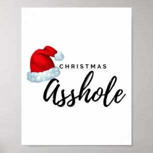 Affiche Trou de Noël adulte
