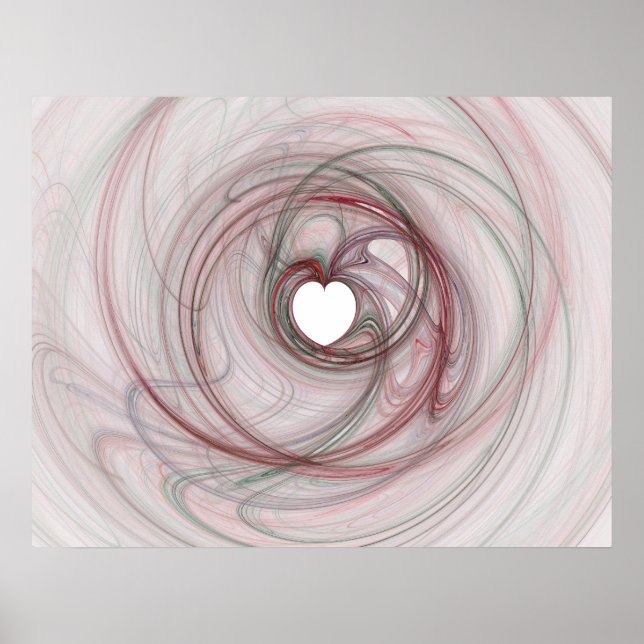 Affiche Trou en forme de coeur (Devant)