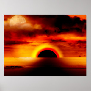 Affiche Trou noir Sun