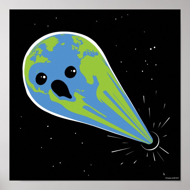 Affiche Trou Terre/Noir (Devant)