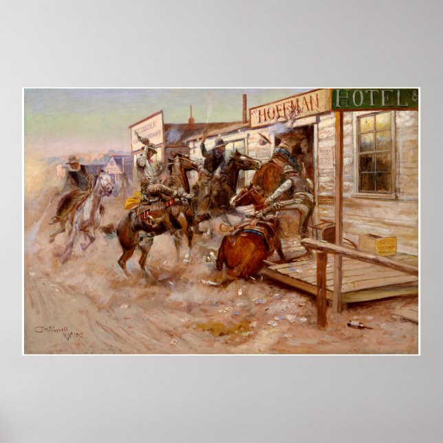 Affiche Trouble Sur L'Affiche De L'Hôtel (Devant)