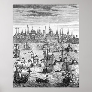 Affiche Troupes de transport d'escadron anglais