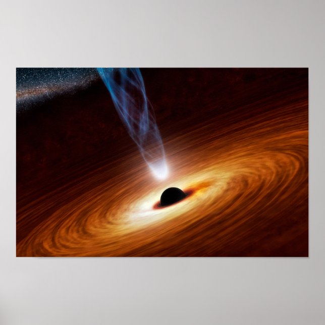 Affiche Trous noirs - Monstres dans l'espace (Devant)