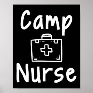 Affiche Trousse de premiers soins pour infirmière de camp