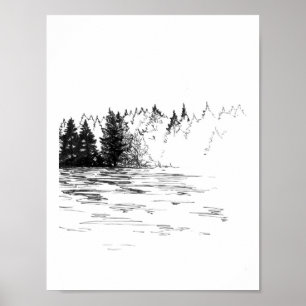 Affiche Trouvé : Le brouillard de la nature
