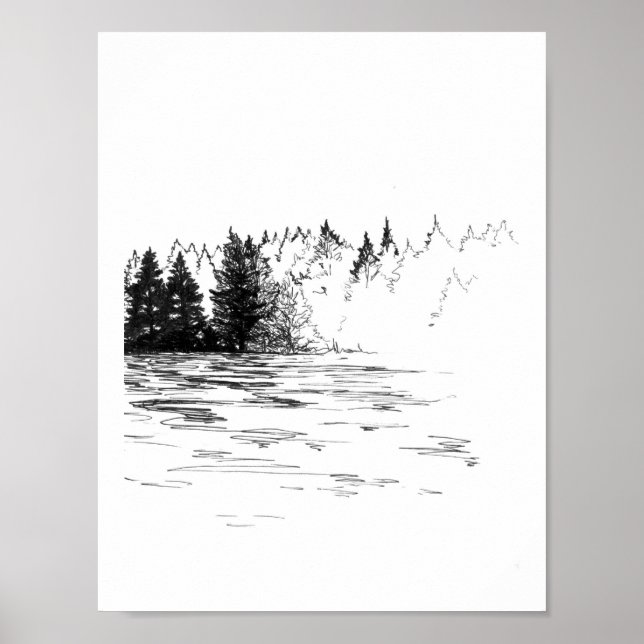 Affiche Trouvé : Le brouillard de la nature (Devant)