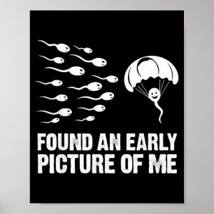 Affiche Trouvé une image ancienne d'une cellule de sperme