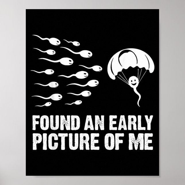 Affiche Trouvé une image ancienne d'une cellule de sperme  (Devant)