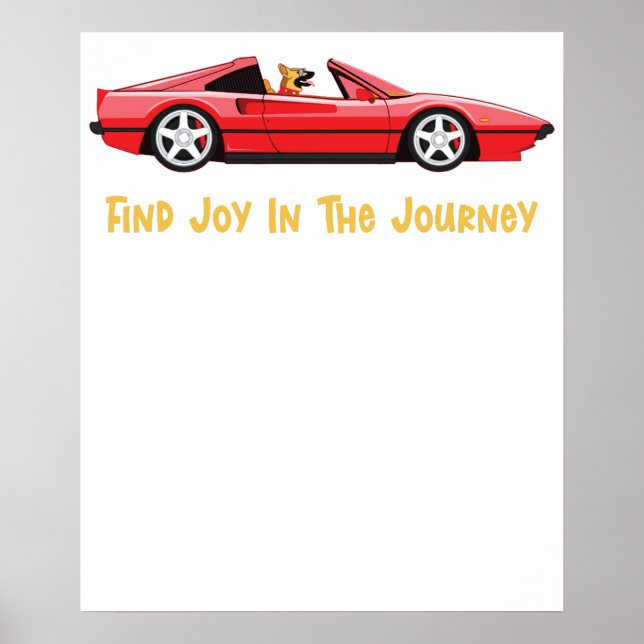 Affiche trouvez la joie dans le voyage 2 (Devant)