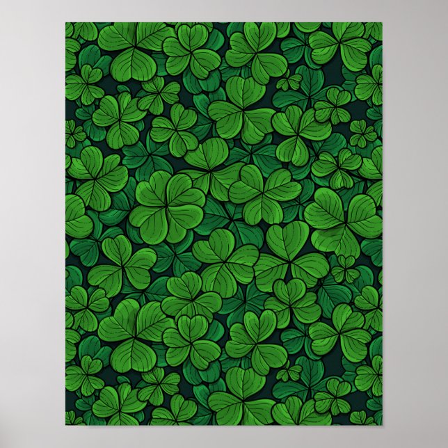 Affiche Trouvez le trèfle chanceux 2 (Devant)