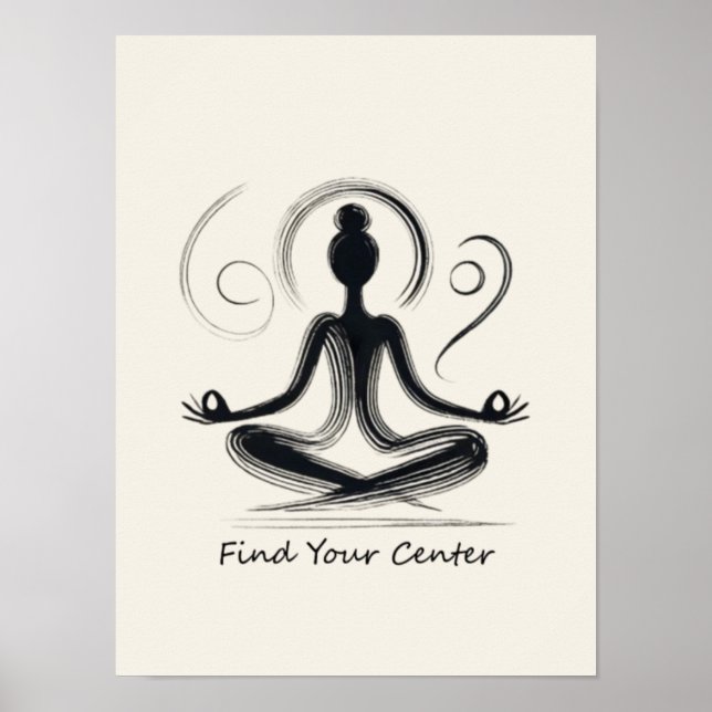Affiche Trouvez votre centre (Devant)