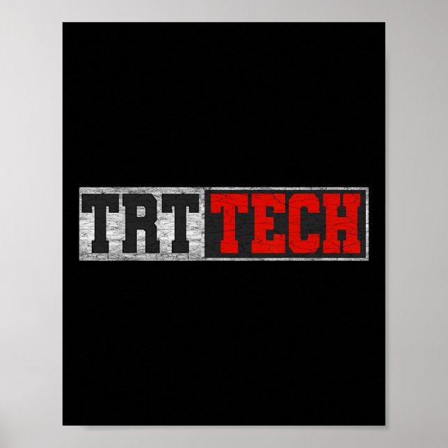 Affiche Trt Tech Funny Fitness entraînement Cool Salle de  (Devant)