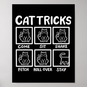Affiche Trucs De Chat Drôle Cadeaux Amoureux de les chats 