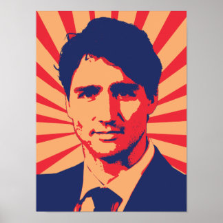 Affiche Trudeau Propagande