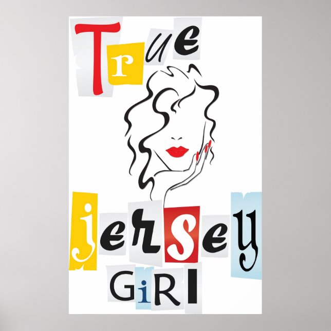 Affiche True Jersey Girl (Devant)