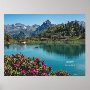 Affiche Truebsee, Suisse photographie paysage