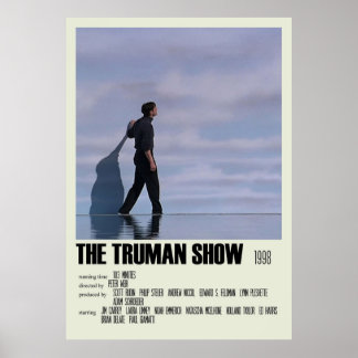 Affiche Truman Show Alternative Art Movie Large 4