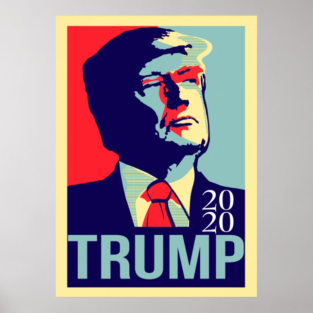 Affiche Trump 2020 (Devant)