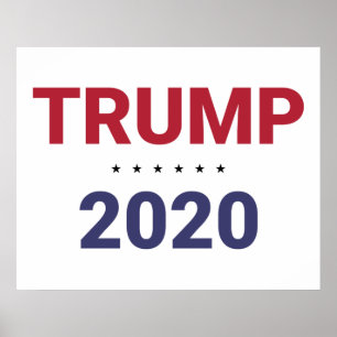 Affiche Trump 2020 (US Election)