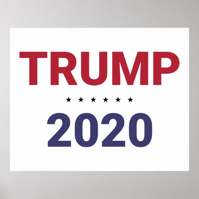 Affiche Trump 2020 (US Election) (Devant)