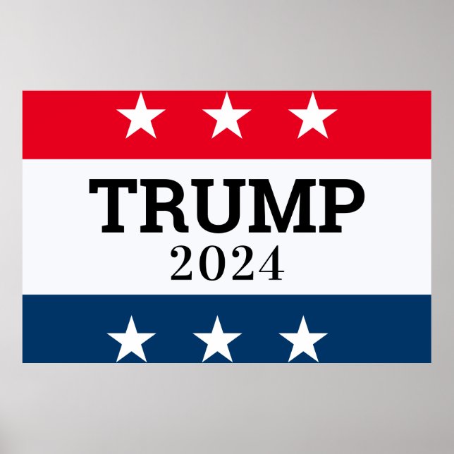 Affiche Trump 2024 (Devant)