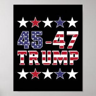 Affiche Trump 2024 Il est temps de sortir Garbyge Biden (o